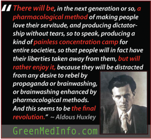 Read more about the article Aldous Huxley, agent Tavistock, vorbind despre Noua Ordine Mondială în anii ’60: „În generaţia următoare va apărea o metodă farmaceutică ce le va permite oamenilor să îşi iubească servitutea şi să accepte dictatura fără lacrimi.”