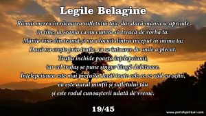 Read more about the article Legile Belagine