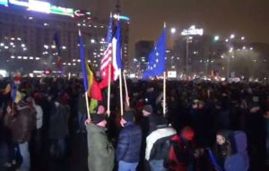 Tinerii Frumoși și Liberi din România vor o Noua Ordine Mondială! Globaliștii SUA-UE-Soros - protest în România împotriva naționalismului, se cere guvern unic european (Noua Ordine Mondială)!