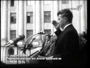 21 august 1968: Nicolae Ceaușescu a condamnat vehement intervenția sovietică în Cehoslovacia