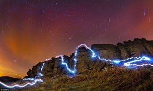 Read more about the article Luminile misterioase care ies din pământ