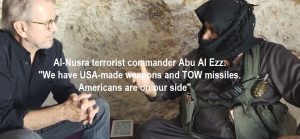 Read more about the article Comandant al grupării teroriste Al-Nusra din Siria: „Americanii sunt de partea noastră!”