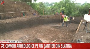 Fragmente de ceramică vechi de 7.000 de ani au fost descoperite pe un șantier în Slatina