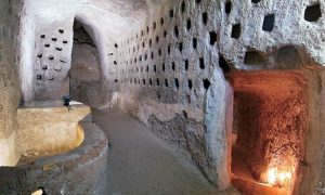 Piramide subterane aparținând civilizației etrusce, descoperite în Italia (2012)